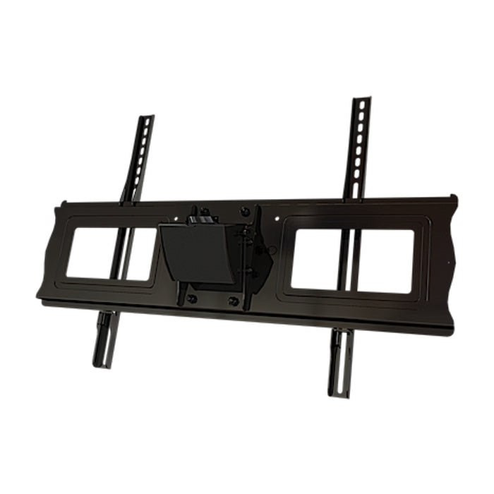 Ceiling mount box and universal screen adapter assembly for 37'' to 75'' screens