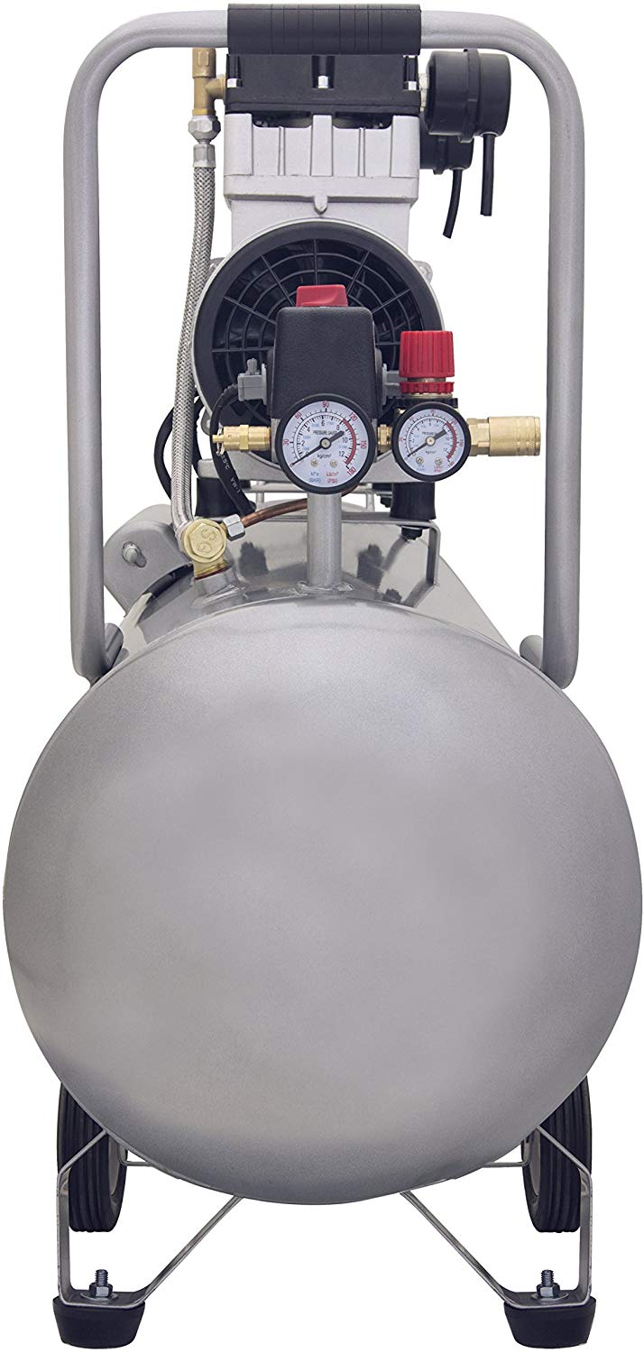 California Air Tools 15020C 22060 Ultra Quiet  & Oil Free  2.0 Hp, 15.0 Gal. Steel Tank Air Compressor