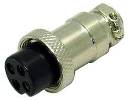 4 PIN MIC CONNECTOR (BULK)