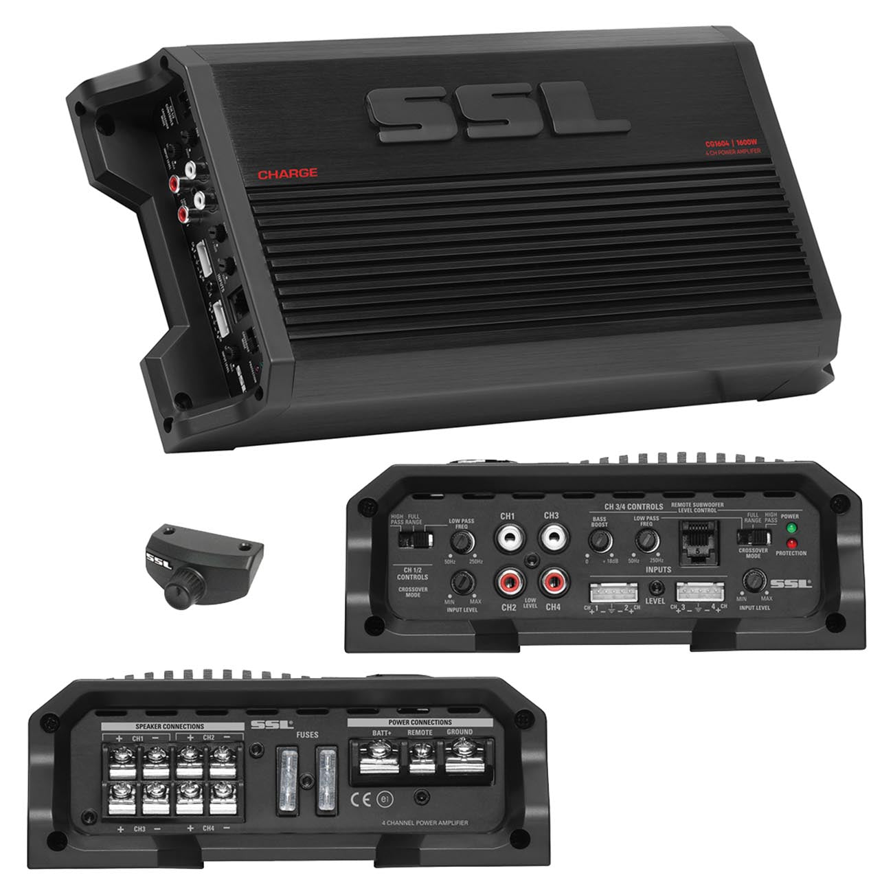 Soundstorm Charge Mini Amplifier 1600 Watt 4 Channel