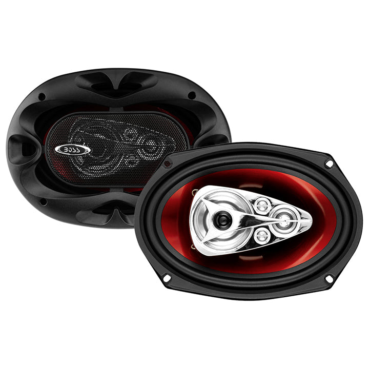 Boss 6X9 Speaker 5 Way Red Poly Injection Cone
