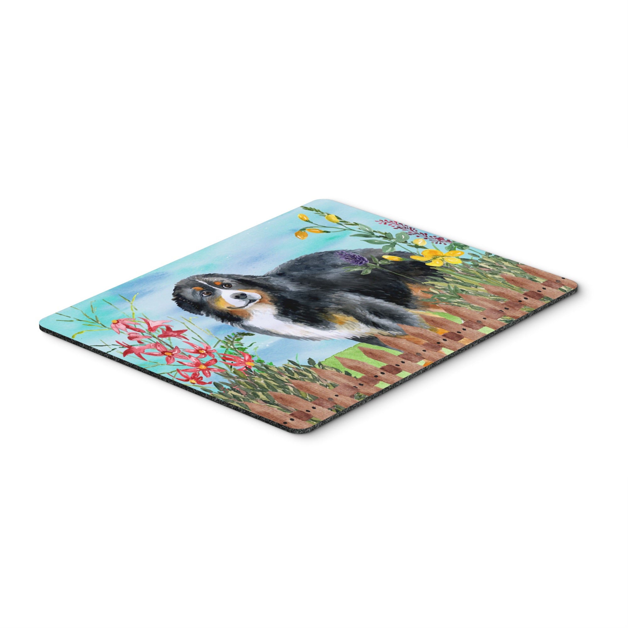  inchCarolines Treasures Bernese Mountain Dog Spring Mouse Pad, Hot Pad or Trivet, 7.75 inch inch x 9.25 inch inch, Multicolor (CK1207MP) inch
