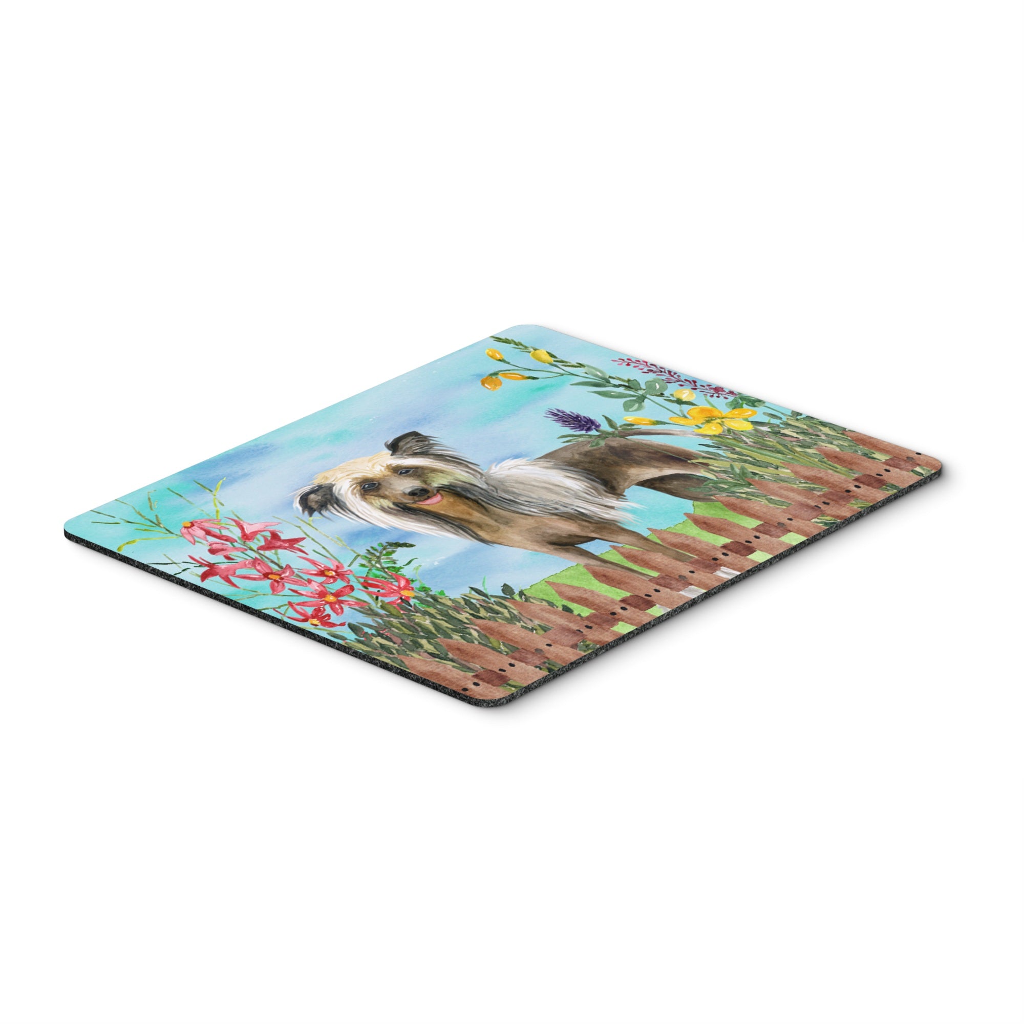  inchCarolines Treasures Chinese Crested Spring Mouse Pad, Hot Pad or Trivet, 7.75 inch inch x 9.25 inch inch, Multicolor (CK1221MP) inch