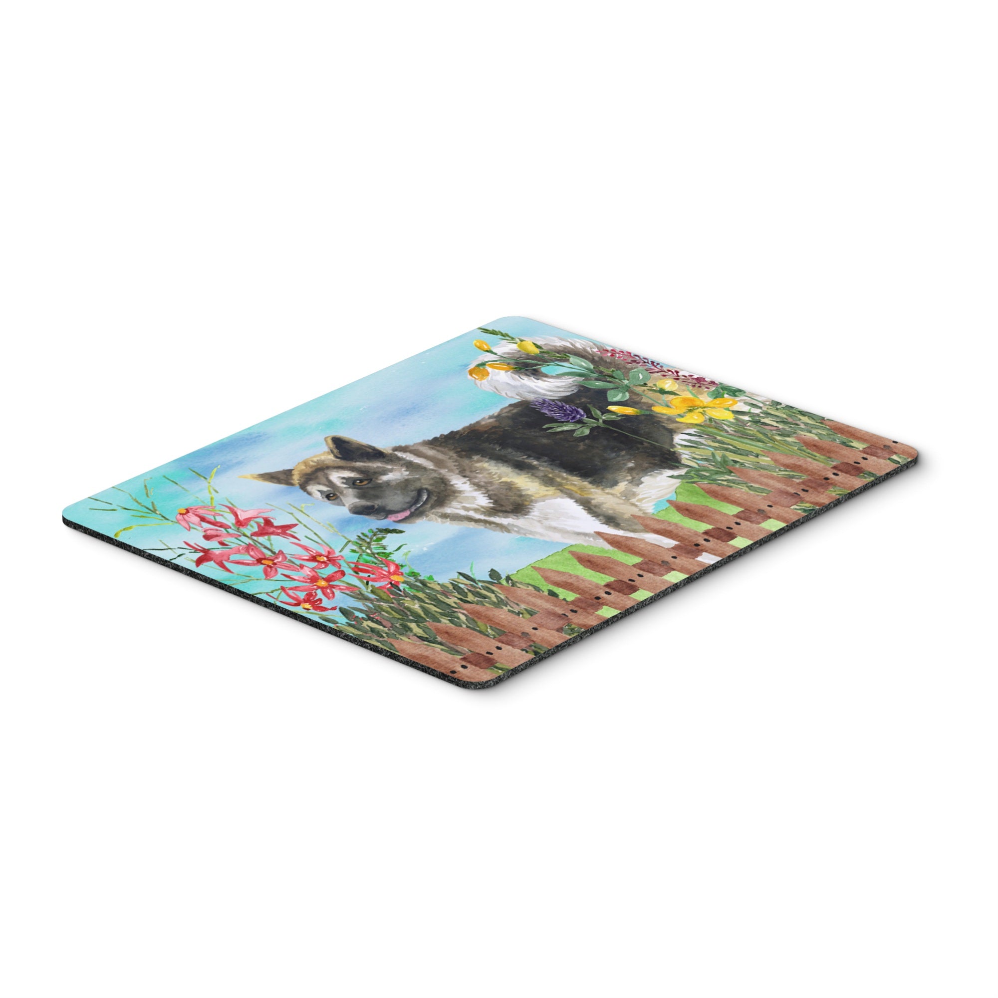  inchCarolines Treasures American Akita Spring Mouse Pad, Hot Pad or Trivet, 7.75 inch inch x 9.25 inch inch, Multicolor (CK1231MP) inch