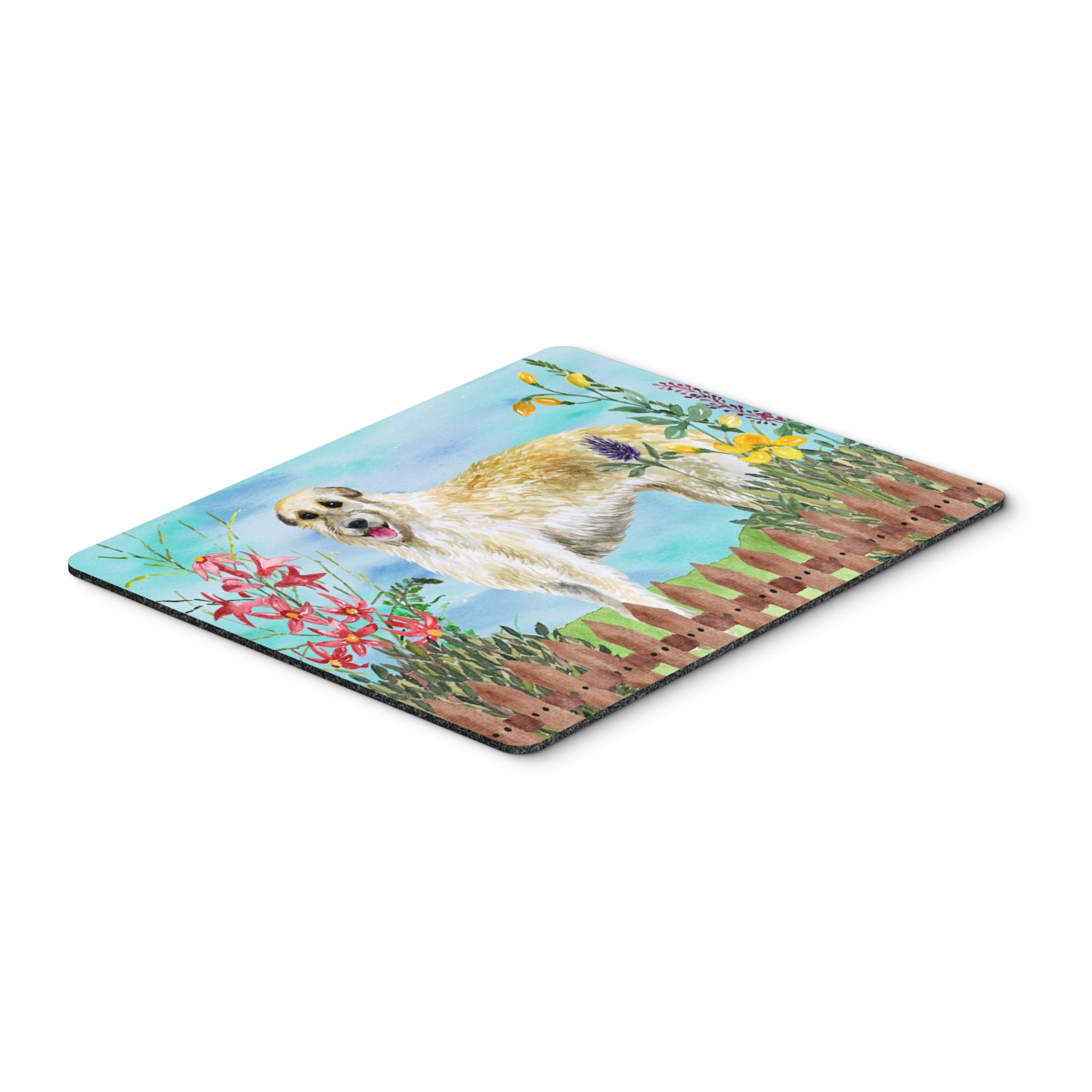  inchCarolines Treasures Irish Wolfhound Spring Mouse Pad, Hot Pad or Trivet, 7.75 inch inch x 9.25 inch inch, Multicolor (CK1232MP) inch