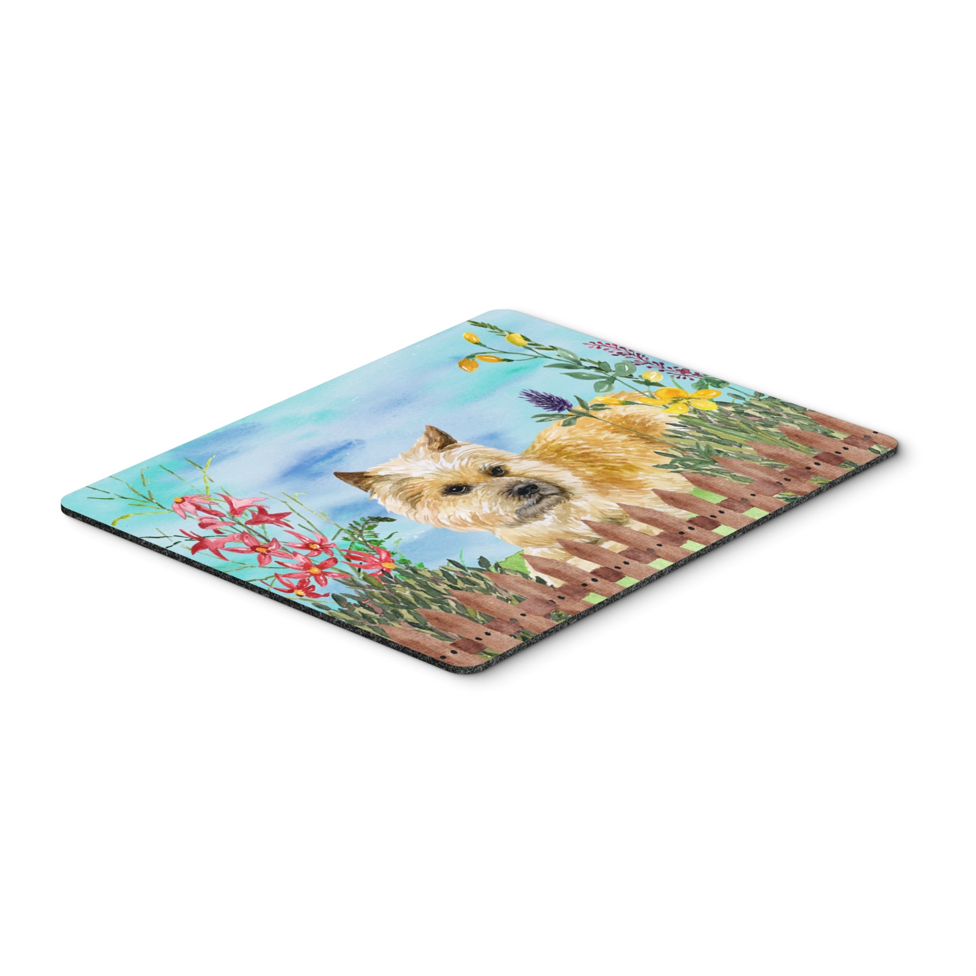  inchCarolines Treasures Cairn Terrier Spring Mouse Pad, Hot Pad or Trivet, 7.75 inch inch x 9.25 inch inch, Multicolor (CK1252MP) inch
