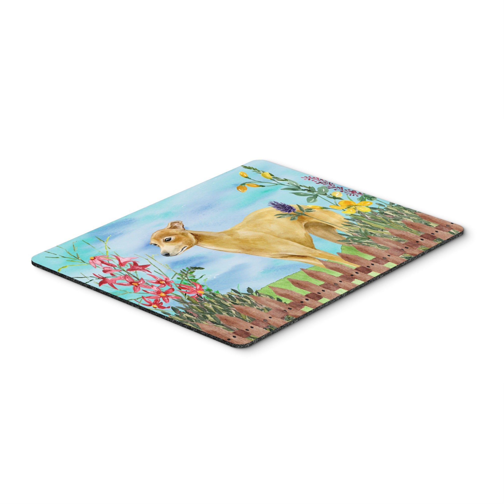  inchCarolines Treasures Italian Greyhound Spring Mouse Pad, Hot Pad or Trivet, 7.75 inch inch x 9.25 inch inch, Multicolor (CK1260MP) inch