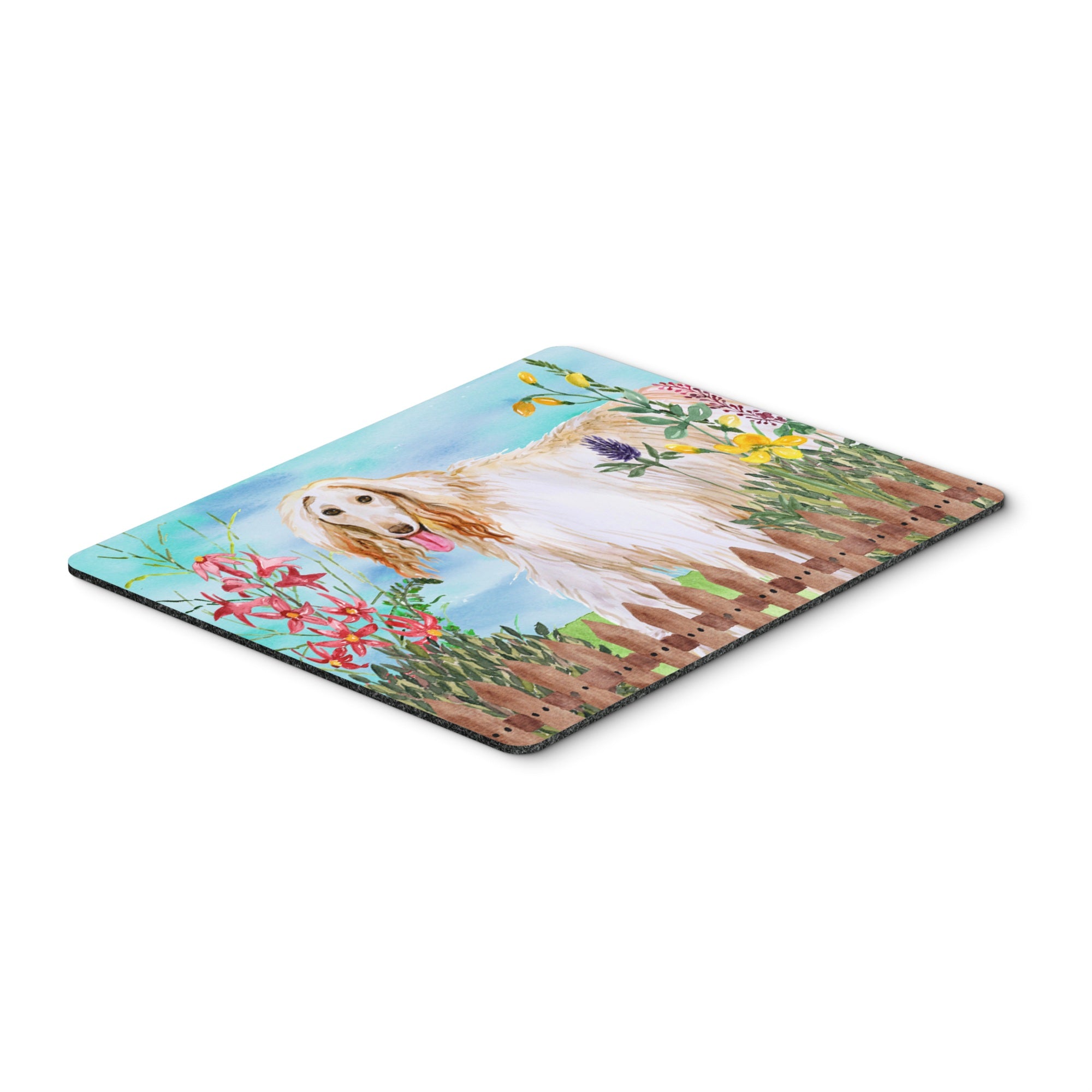  inchCarolines Treasures Afghan Hound Spring Mouse Pad, Hot Pad or Trivet, 7.75 inch inch x 9.25 inch inch, Multicolor (CK1264MP) inch