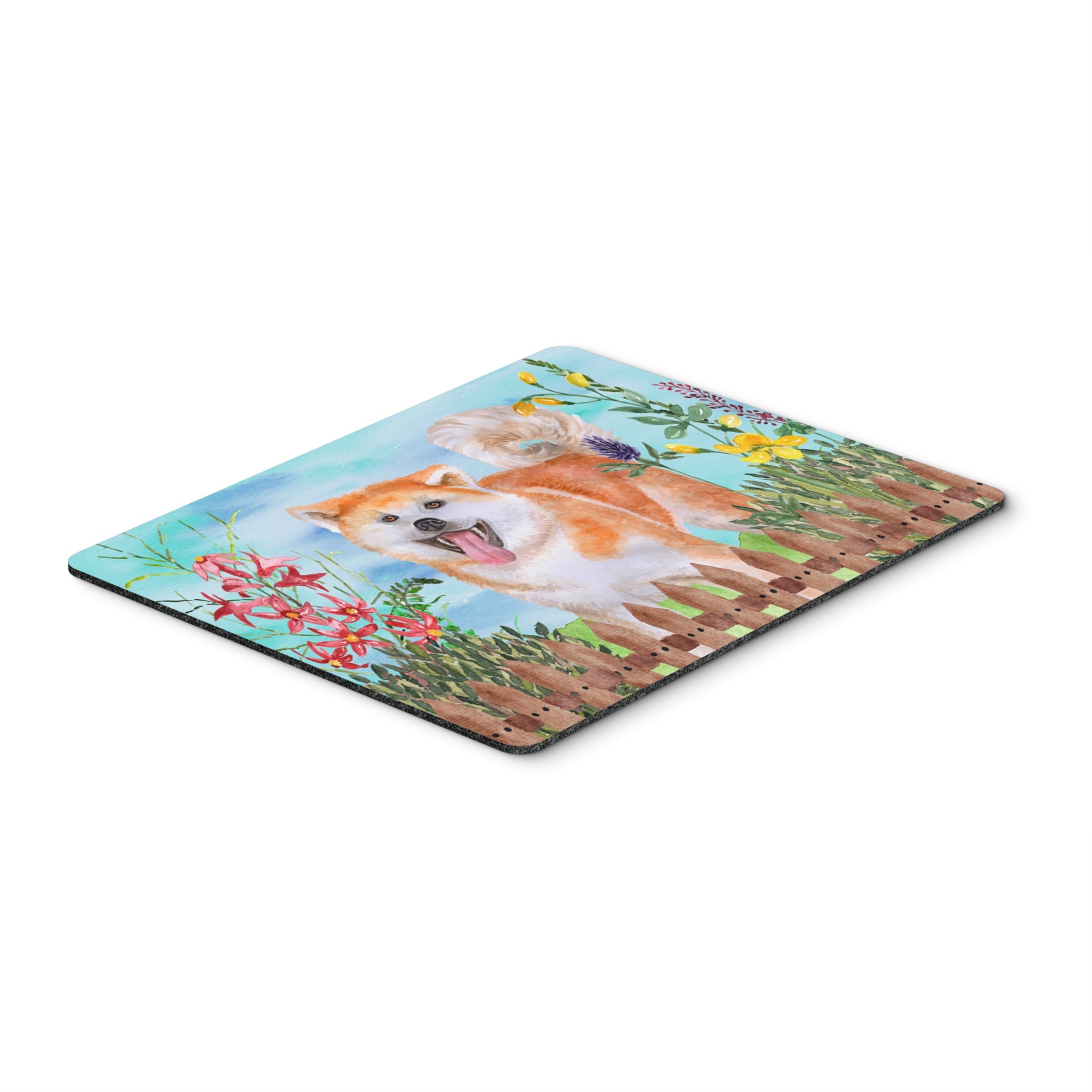  inchCarolines Treasures Akita Spring Mouse Pad, Hot Pad or Trivet, 7.75 inch inch x 9.25 inch inch, Multicolor (CK1265MP) inch