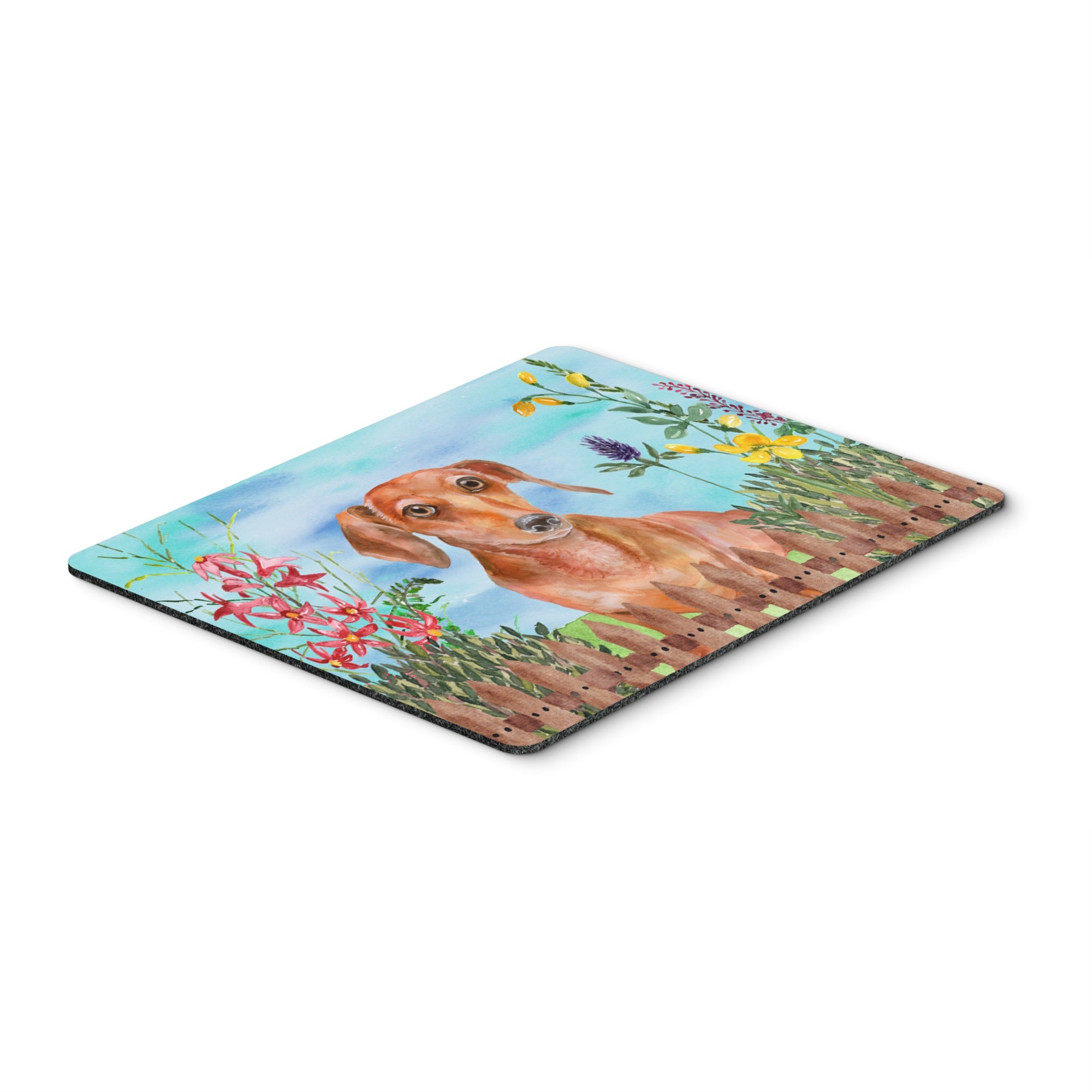  inchCarolines Treasures Red Dachshund Spring Mouse Pad, Hot Pad or Trivet, 7.75 inch inch x 9.25 inch inch, Multicolor (CK1269MP) inch