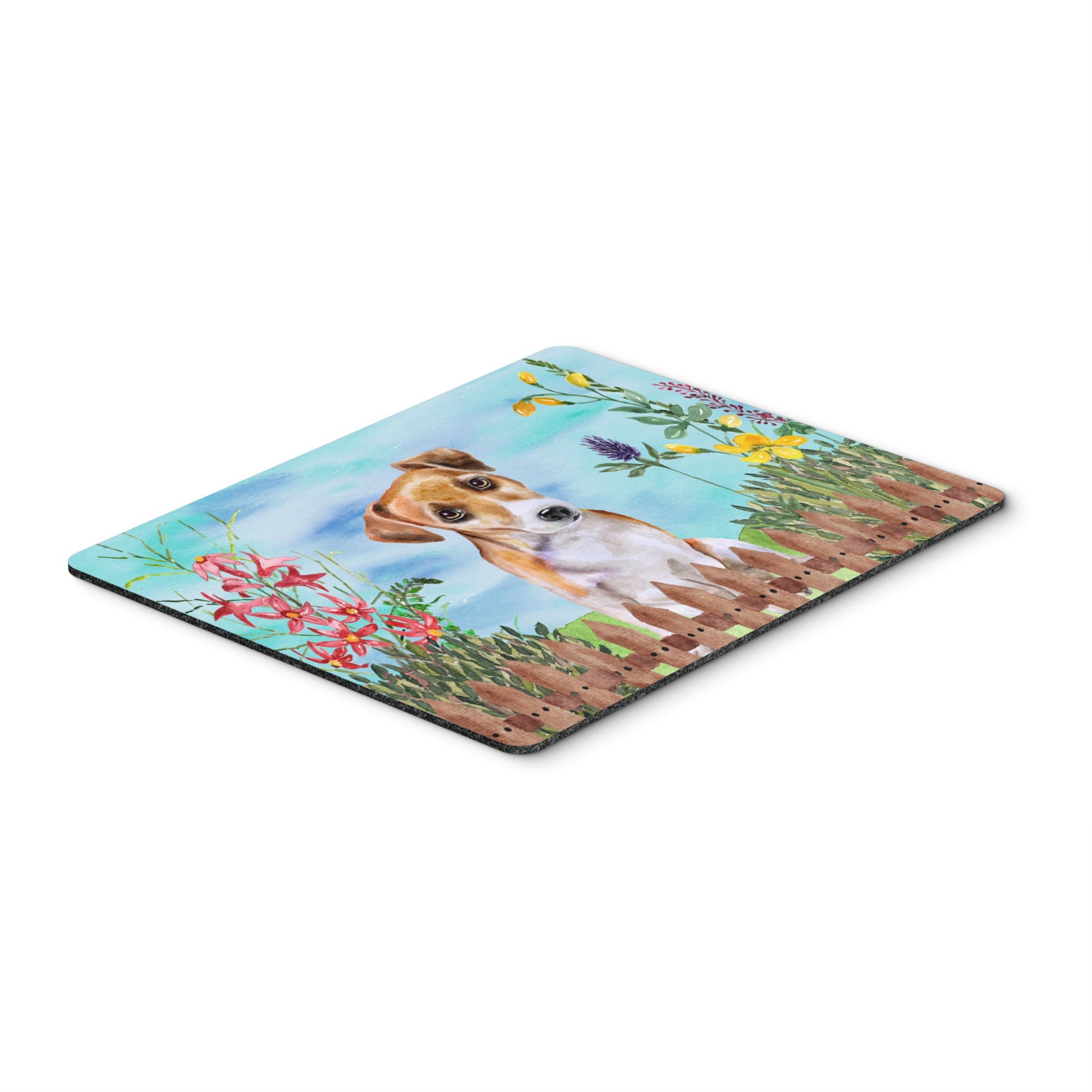  inchCarolines Treasures Jack Russell Terrier #2 Spring Mouse Pad, Hot Pad or Trivet, 7.75 inch inch x 9.25 inch inch, Multicolor (CK1275MP) inch