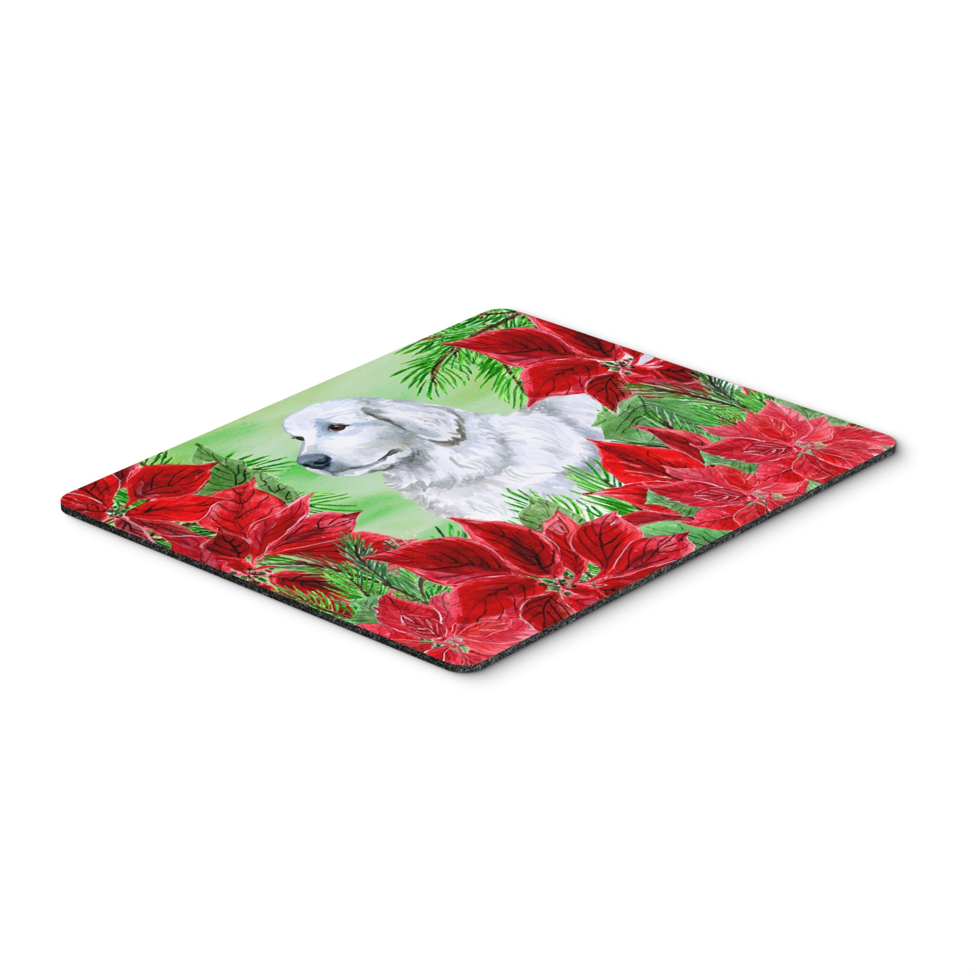  inchCarolines Treasures Maremma Sheepdog Poinsettas Mouse Pad, Hot Pad or Trivet, 7.75 inch inch x 9.25 inch inch, Multicolor (CK1323MP) inch
