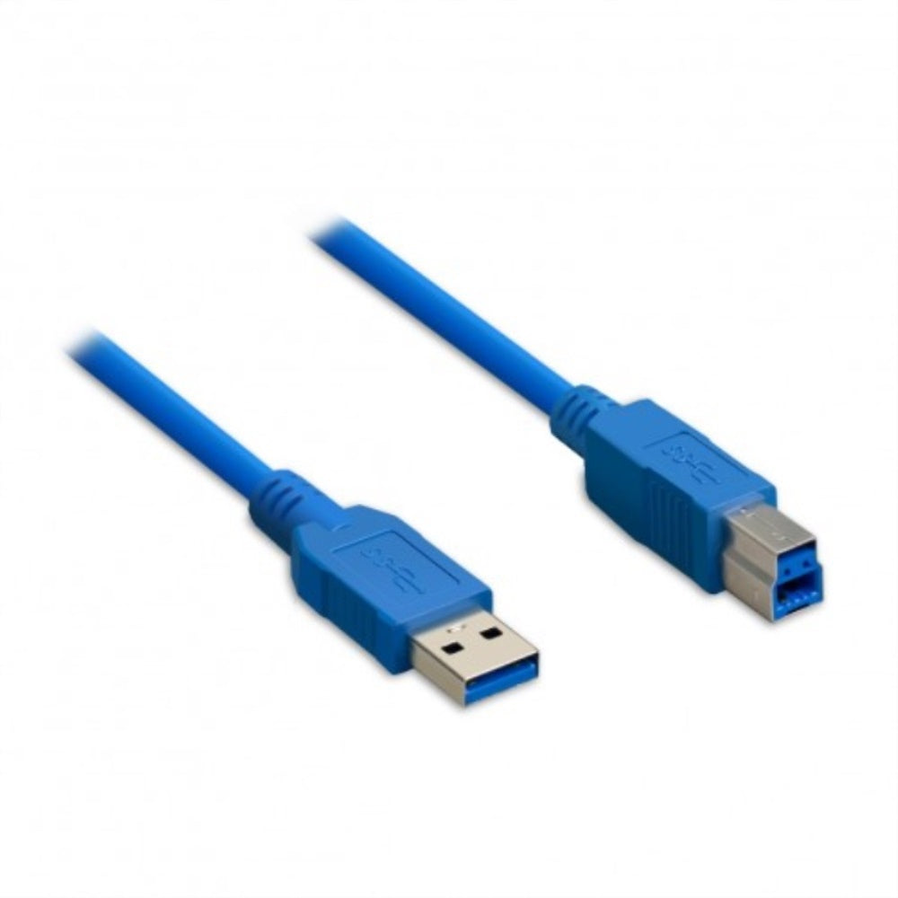 USB 3.0 AM to BM Cable, 1.8Meter, Blue Color