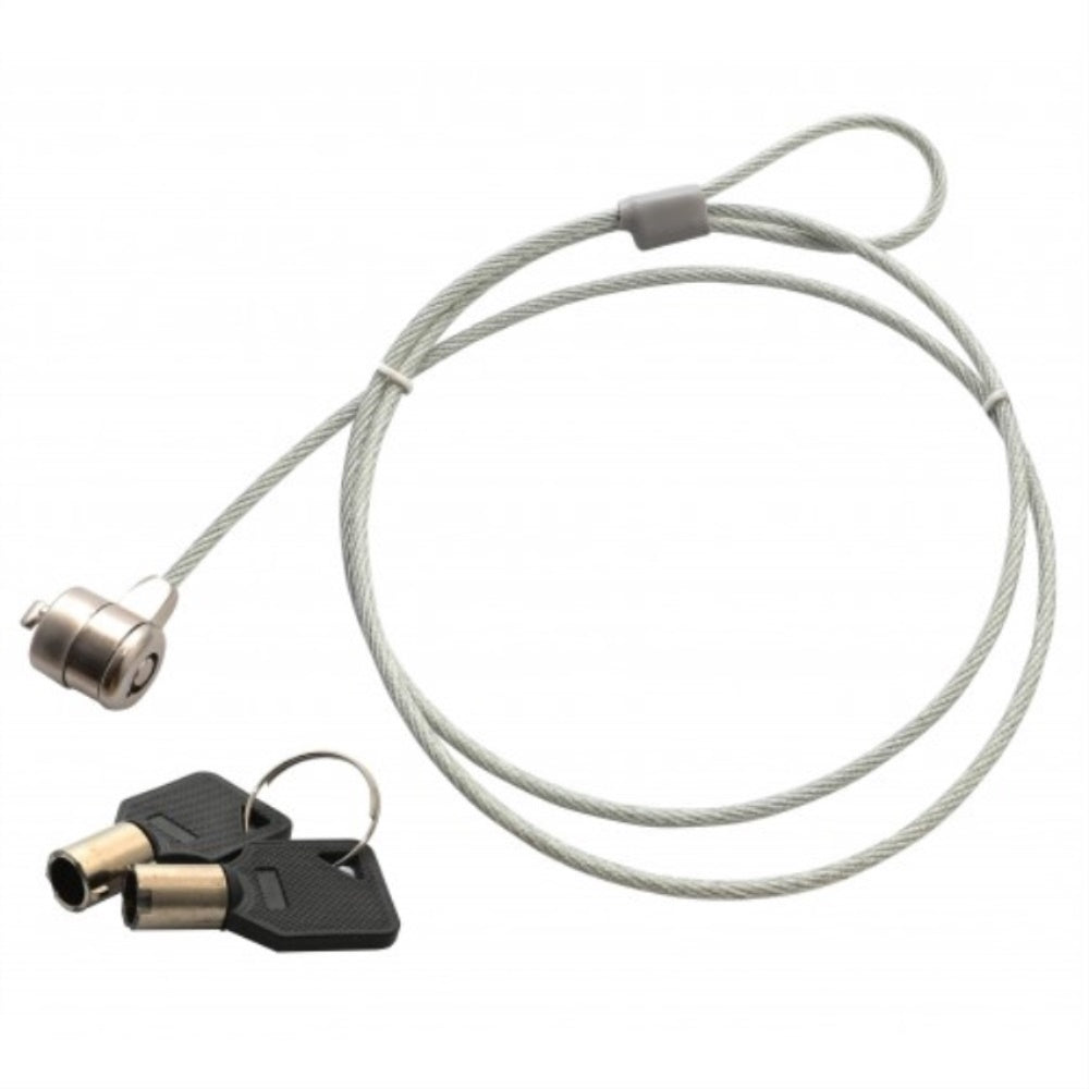 1.8Meter Stainless Steel Notebook Security Lock with Key