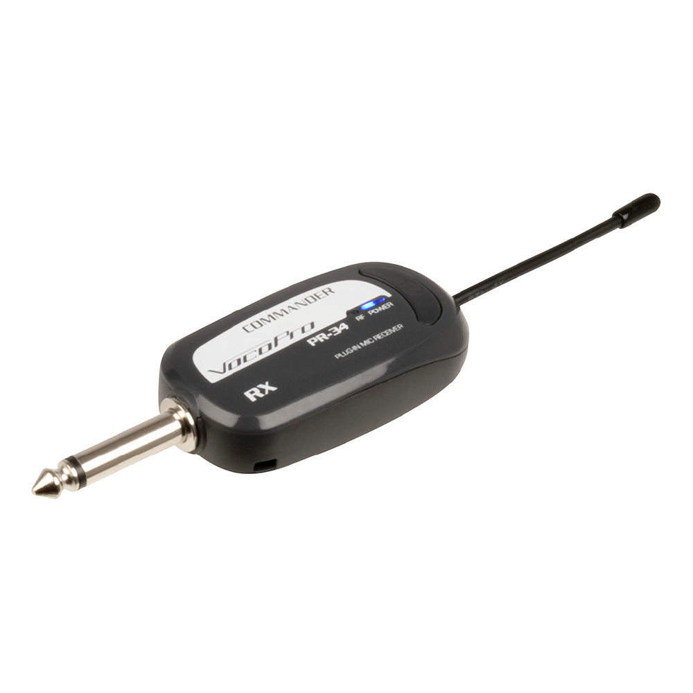 UHF Dual Channel PlugIn receiver for Commander Frequency 3 & 4