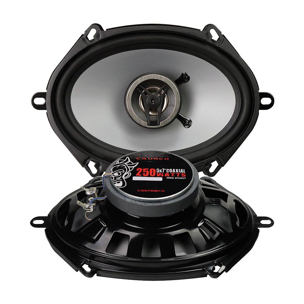 Crunch 5X7'' 6X8'' Coaxial Speaker 250W Max