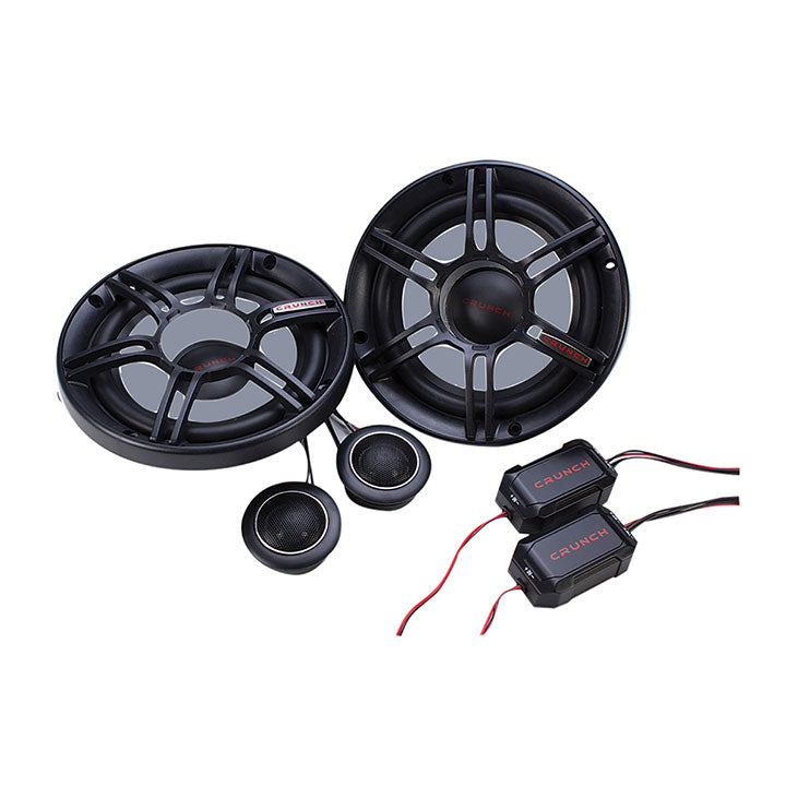 Crunch 6.5'' 2 Way Component Speaker 300W Max