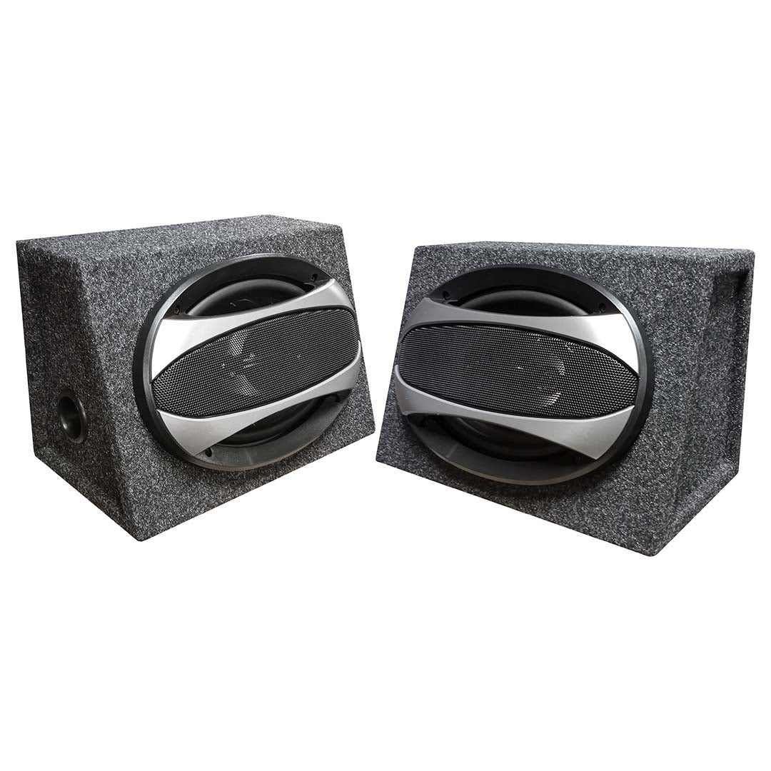 Audiodrift Loaded 6X9'' 500 Watt Max 4 Way Single Boxes (Pair)