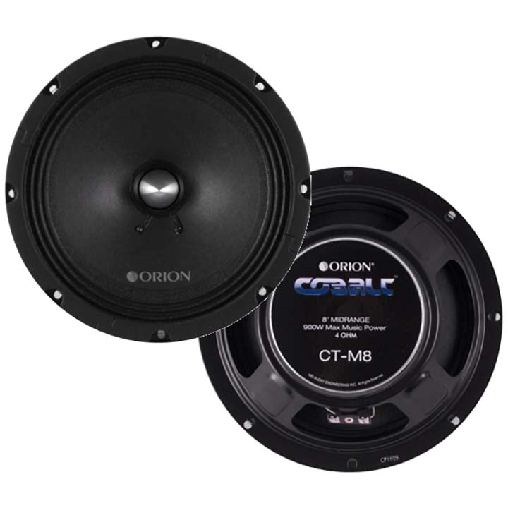 Orion Cobalt 8'' Midrange 900 Watts Pair Packed