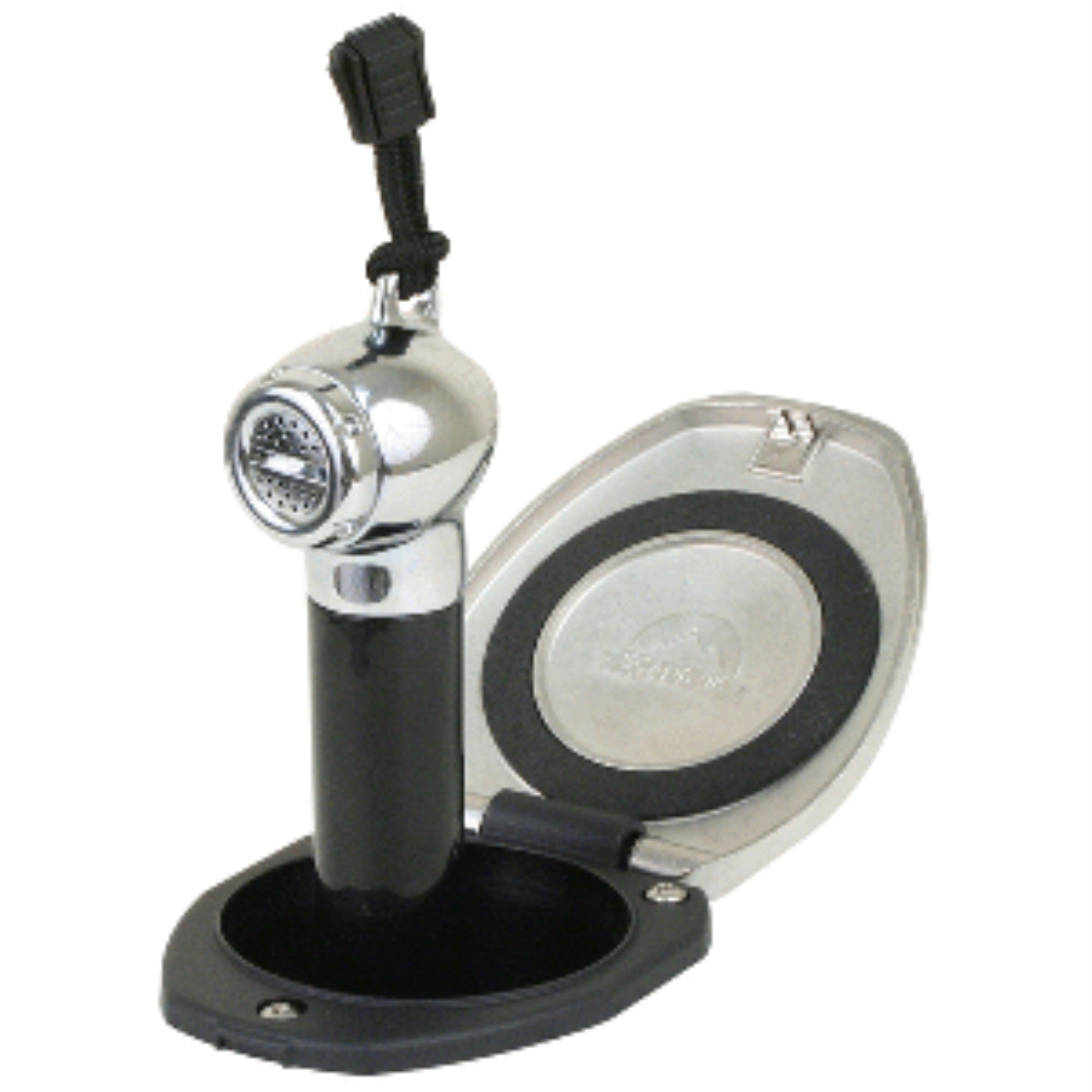 Scandvik Black And Ss Recessed Transom Shower Vetical/,WBHDWB002IZBOFA