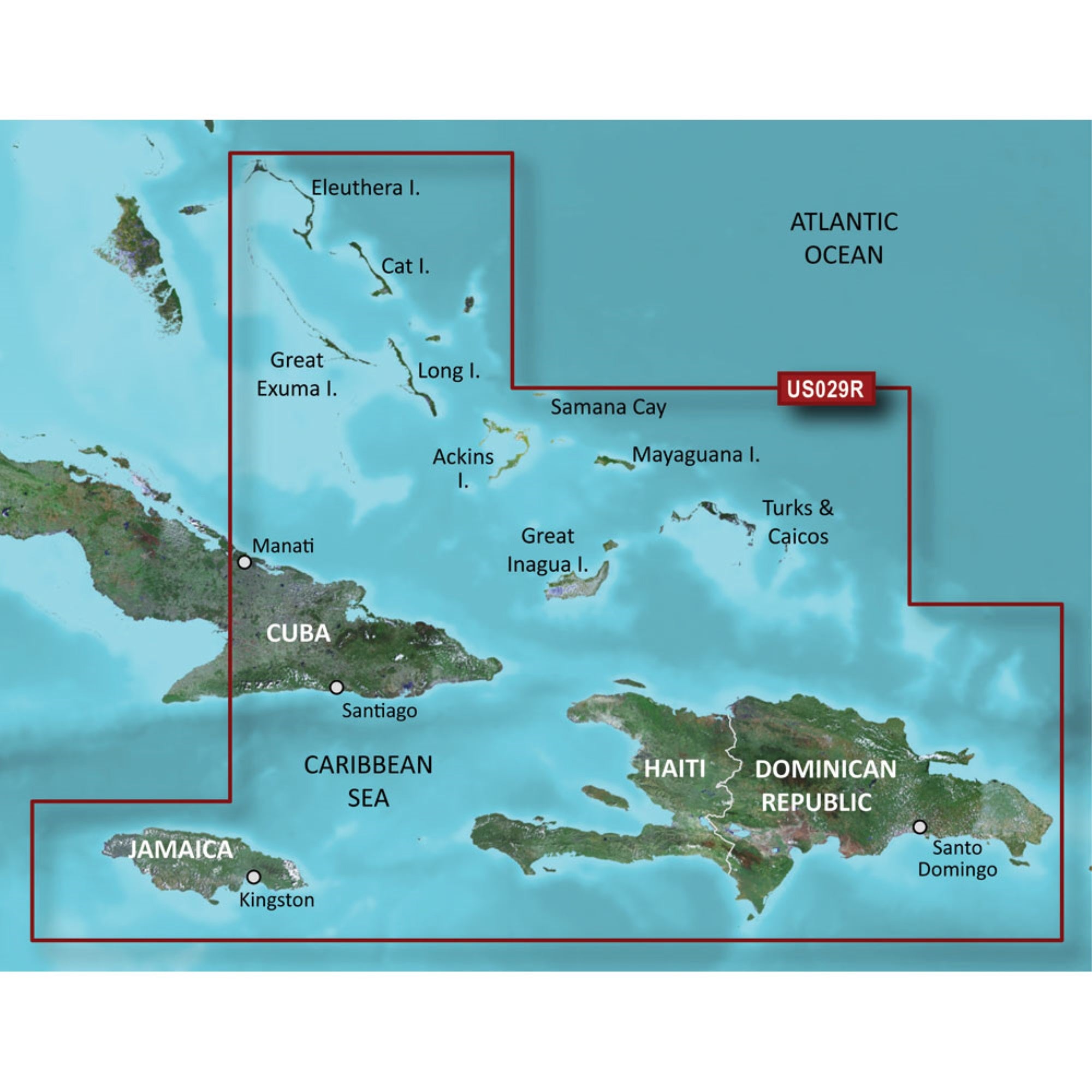 Garmin Bluechart G3 Hxus029R  Southern Bahamas Microsd &,WBEEAB00283MYLA