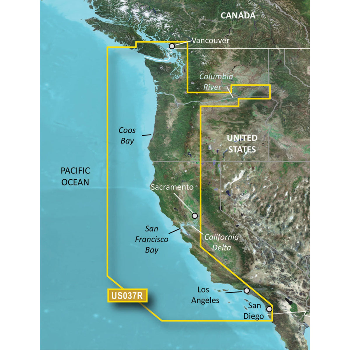 Garmin Vus037R Vancouver   San Diego G3 Vision