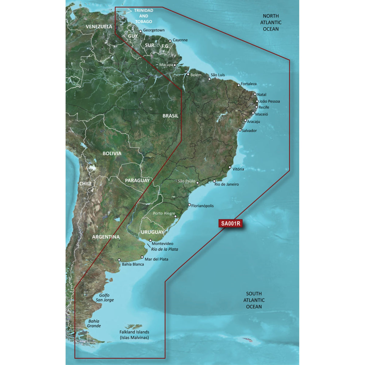 Garmin Vsa001R South America East G3 Vision