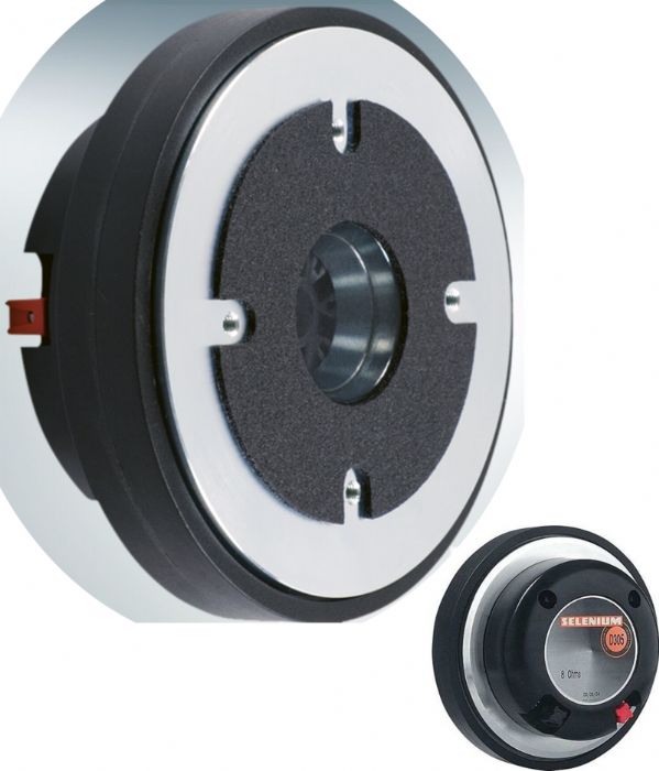 Compression Driver - 75-Watts RMS 2-in throat Phenolic