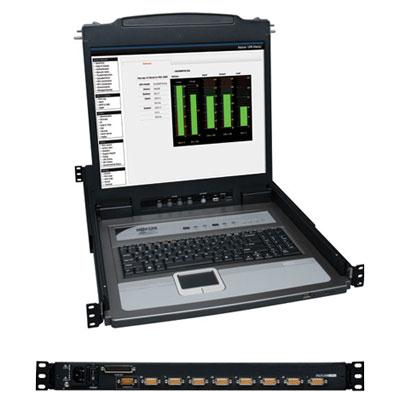 8 Port Kvm Switch 19'' Lcd