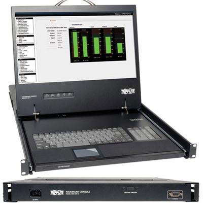 1U Kvm Console With 19'' Lcd