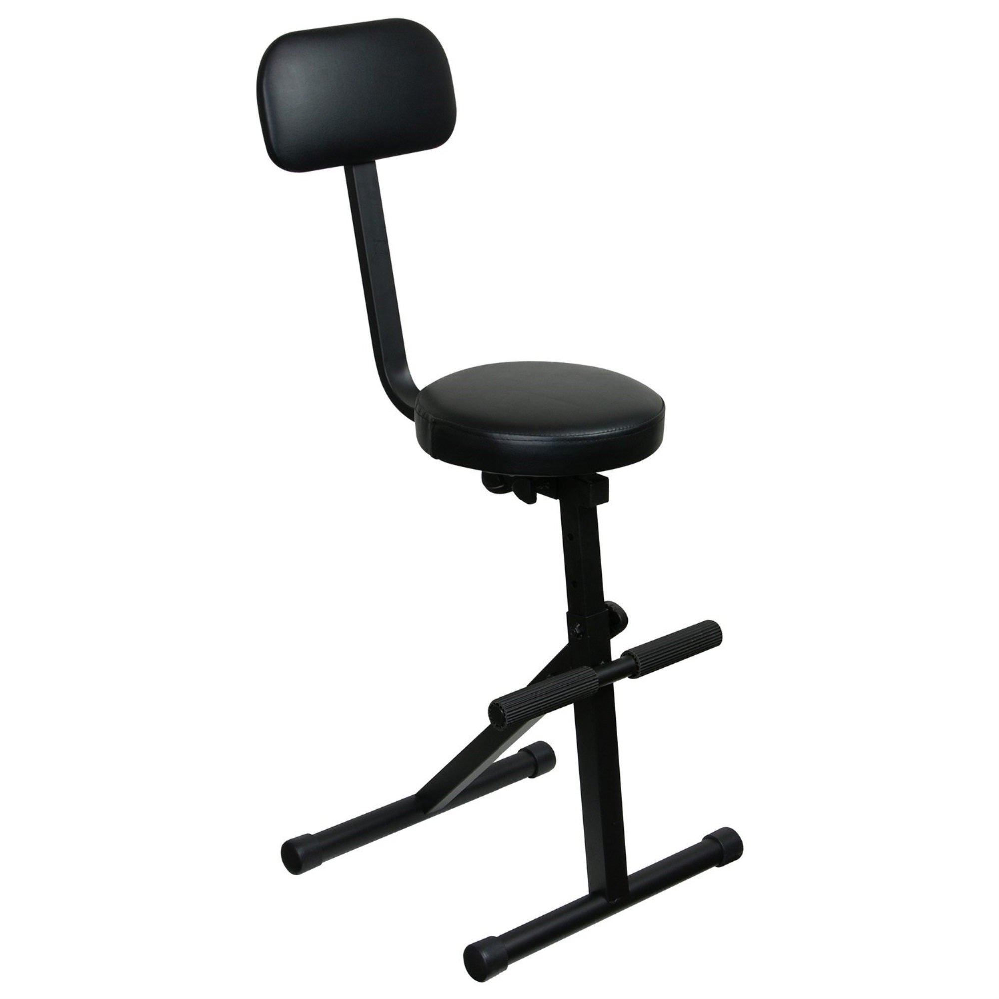 5 ADJUSTABLE HEIGHTS DJ CHAIR IN BLACK