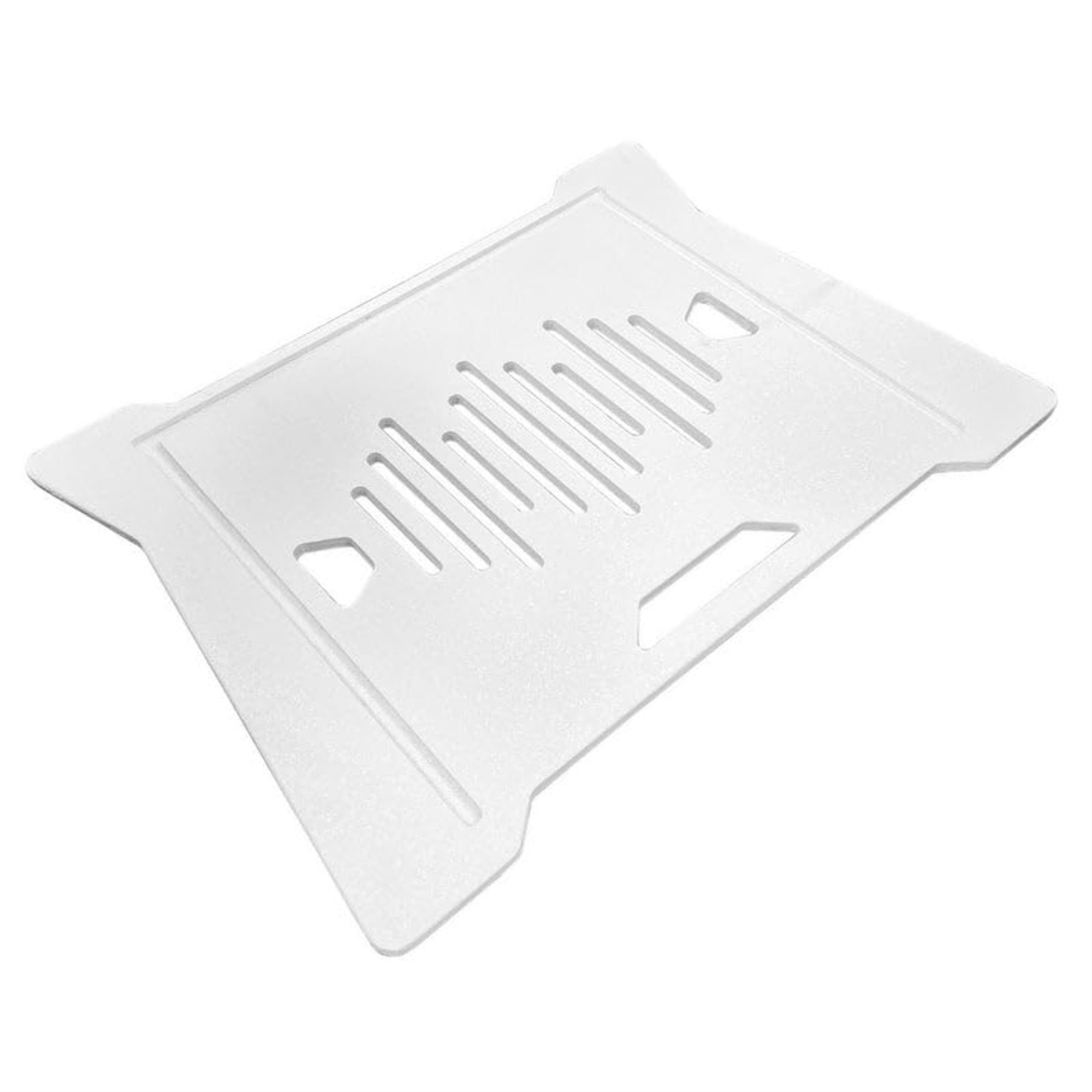 White DJ Podium Base Plate