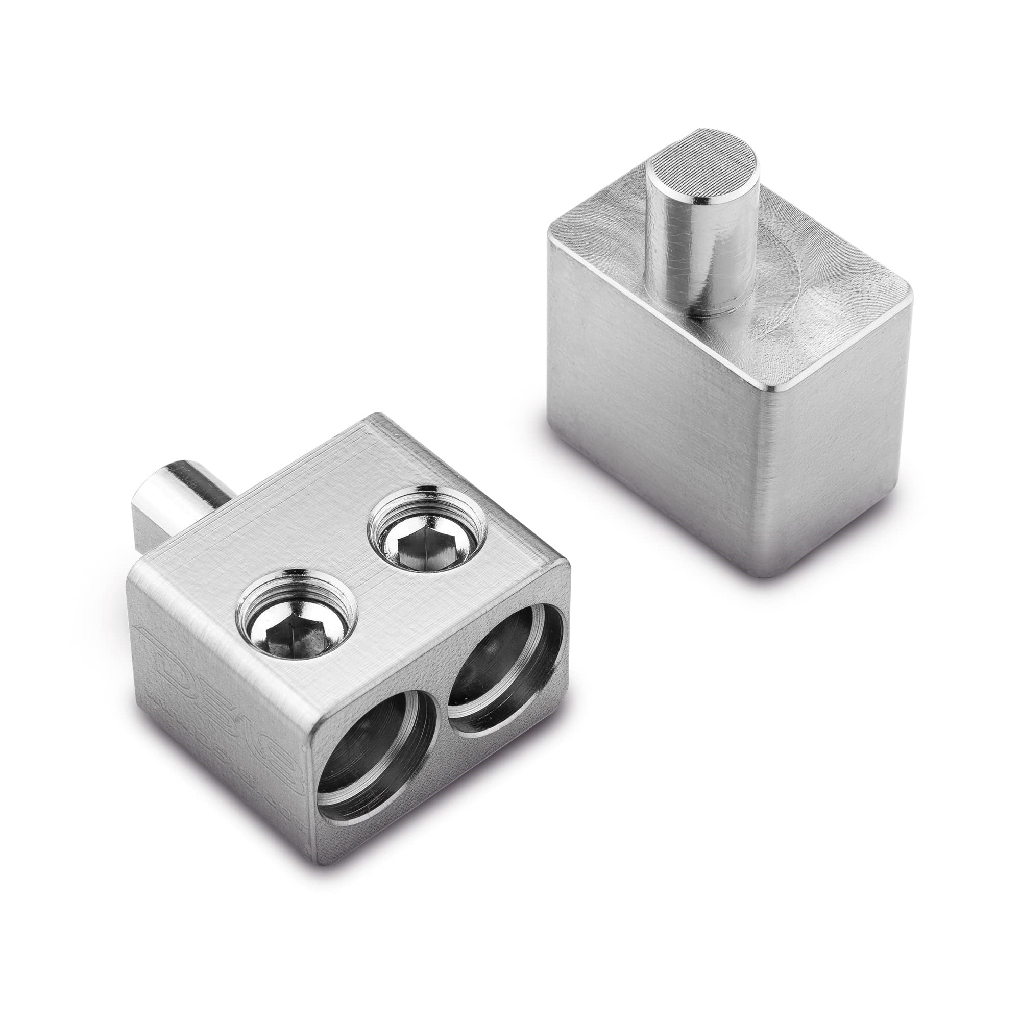 DUAL 1/0 GA TO 1/0 GA AMP INPUT REDUCERS WITH OFFSET STUB
