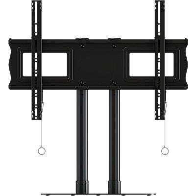 Single monitor desktop stand for extra large displays