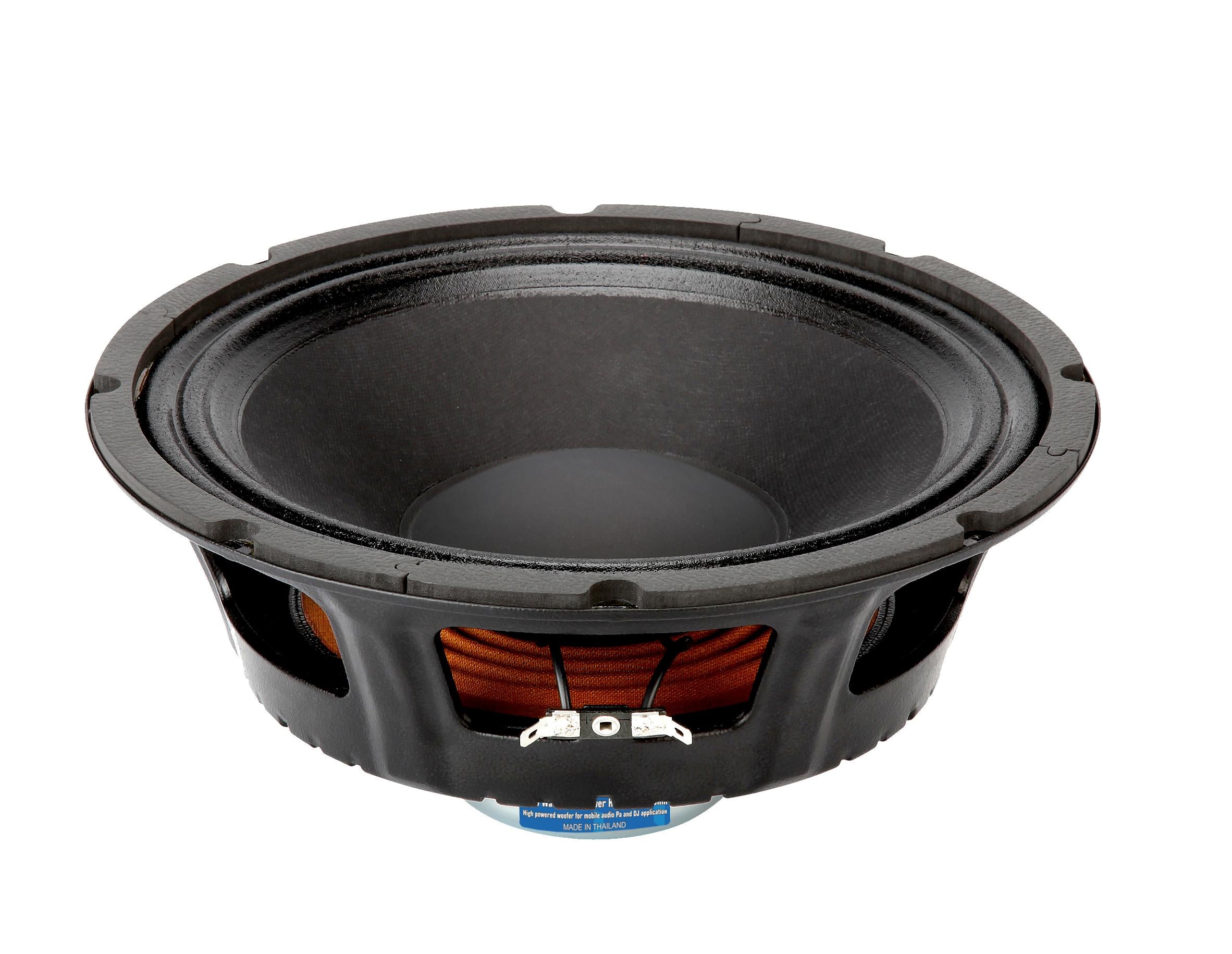 High Output 10 Inch Precision Transducer w/2.5-in Voice Coil - 8 Ohms