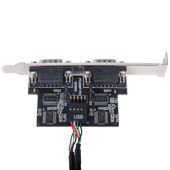Ecd01 Internal Usb 2.0 To Dual Rs232 Port Adapter