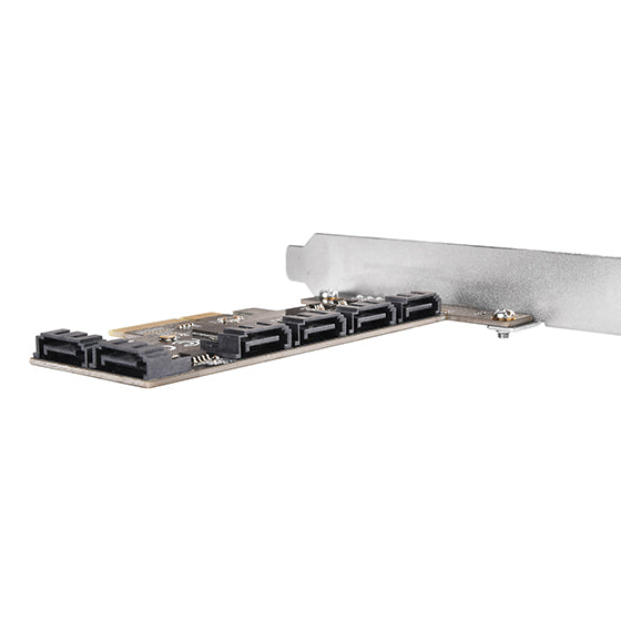 6 Ports SATA Gen3(6Gbps) port multiplier, Non-RAID, PCI Express Gen3 x2 card