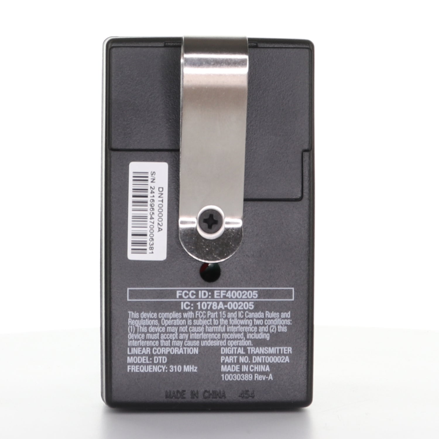 Linear DTC garage door opener Garage Door Opener Remote Control