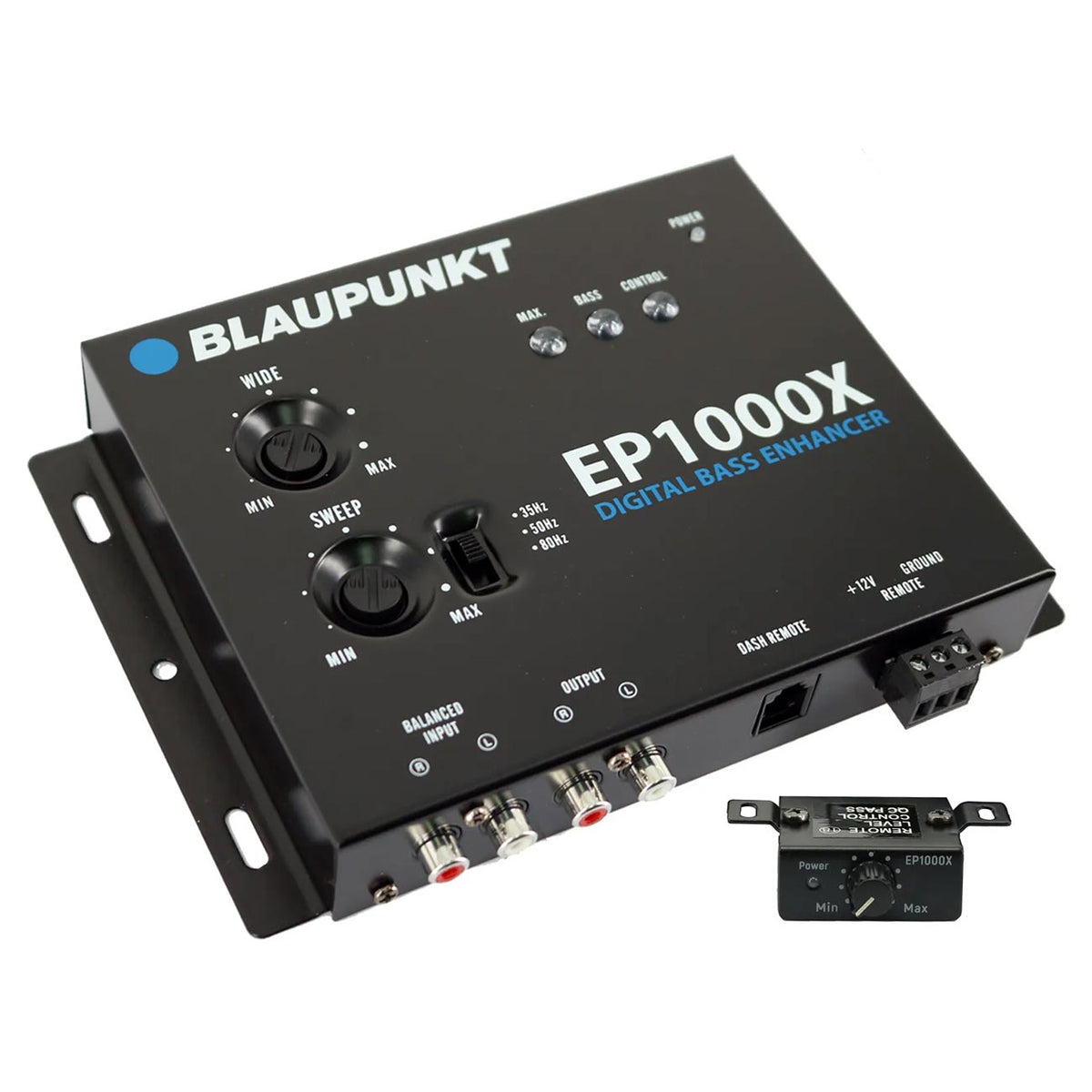 Blaupunkt Digital Bass Enhancer Processor With Dash Mount Control