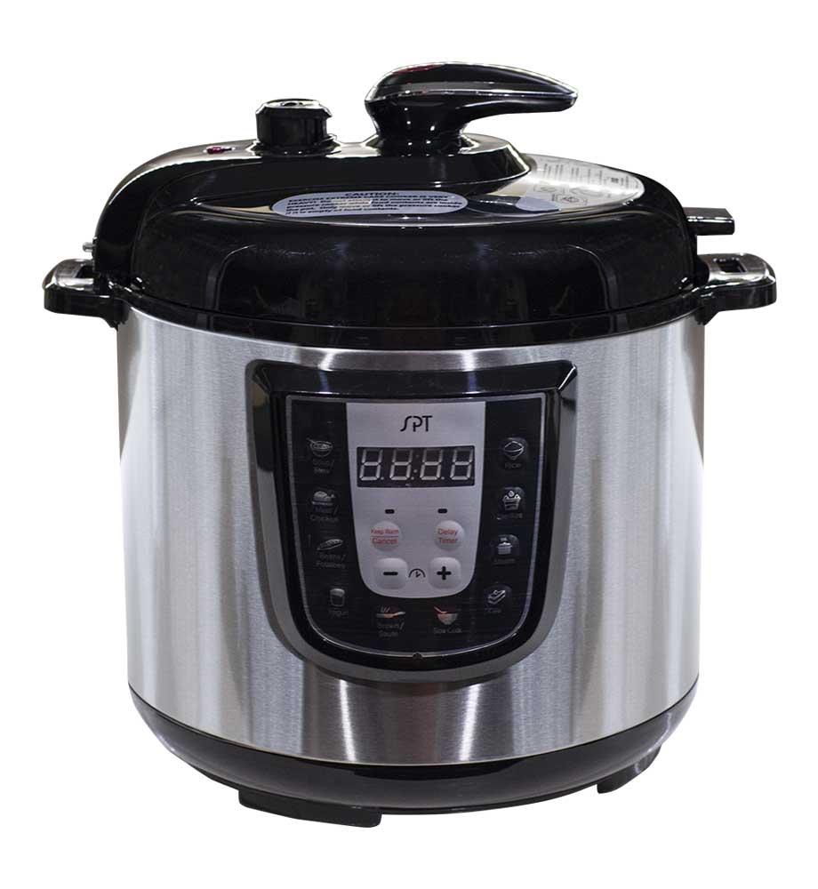 Electric Stainless Steel Pressure Cooker, 6 Qt.
