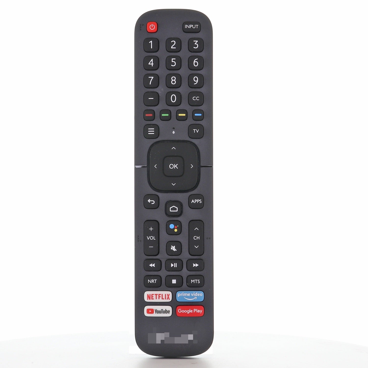 Hisense ERF2K60H / ERF2A60 TV Remote Control | AndroidTV | Voice | 2020 | Netflix | Prime Video | Youtube | Google Play - 266510