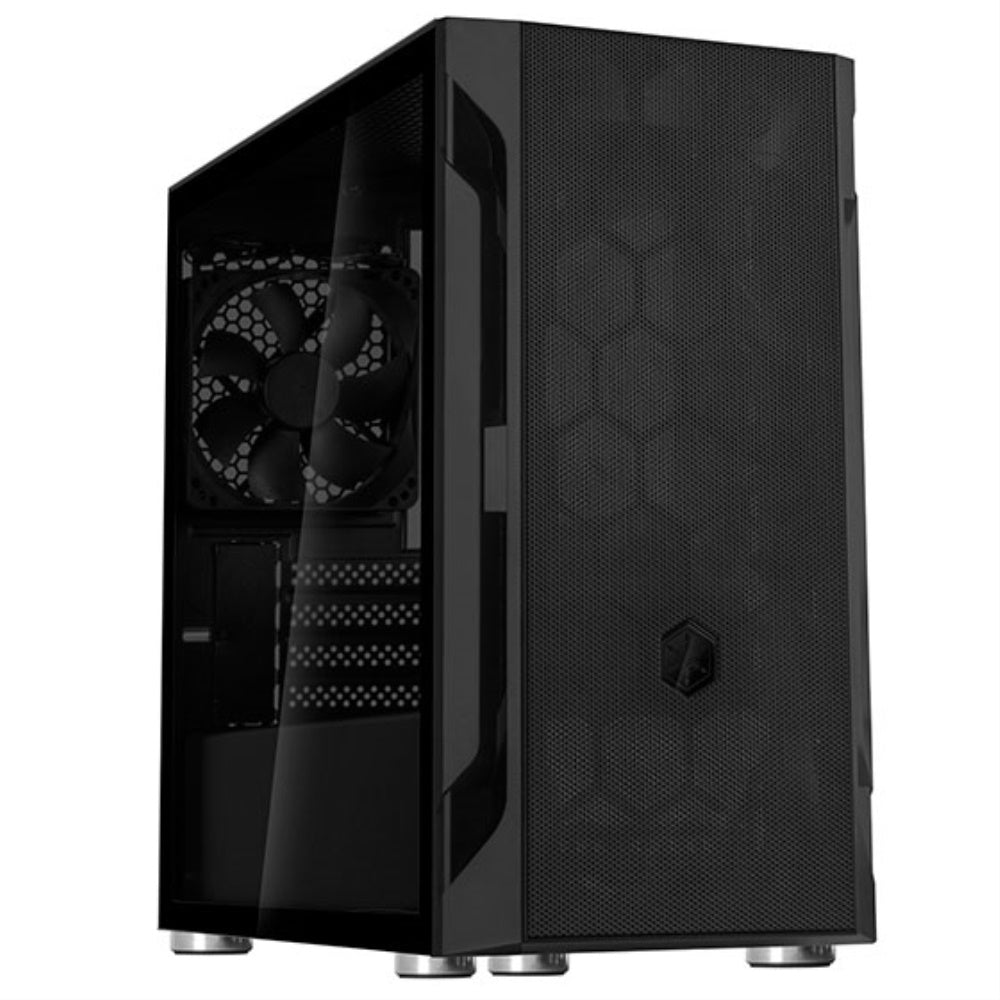 Black Mesh,Plastic Bezel Steel Body Black Internal M Atx 2 X 3.5'' Internal, 2 X 2.5'' Internal 2 X 140/120Mm Fan Slot, 2 X Top