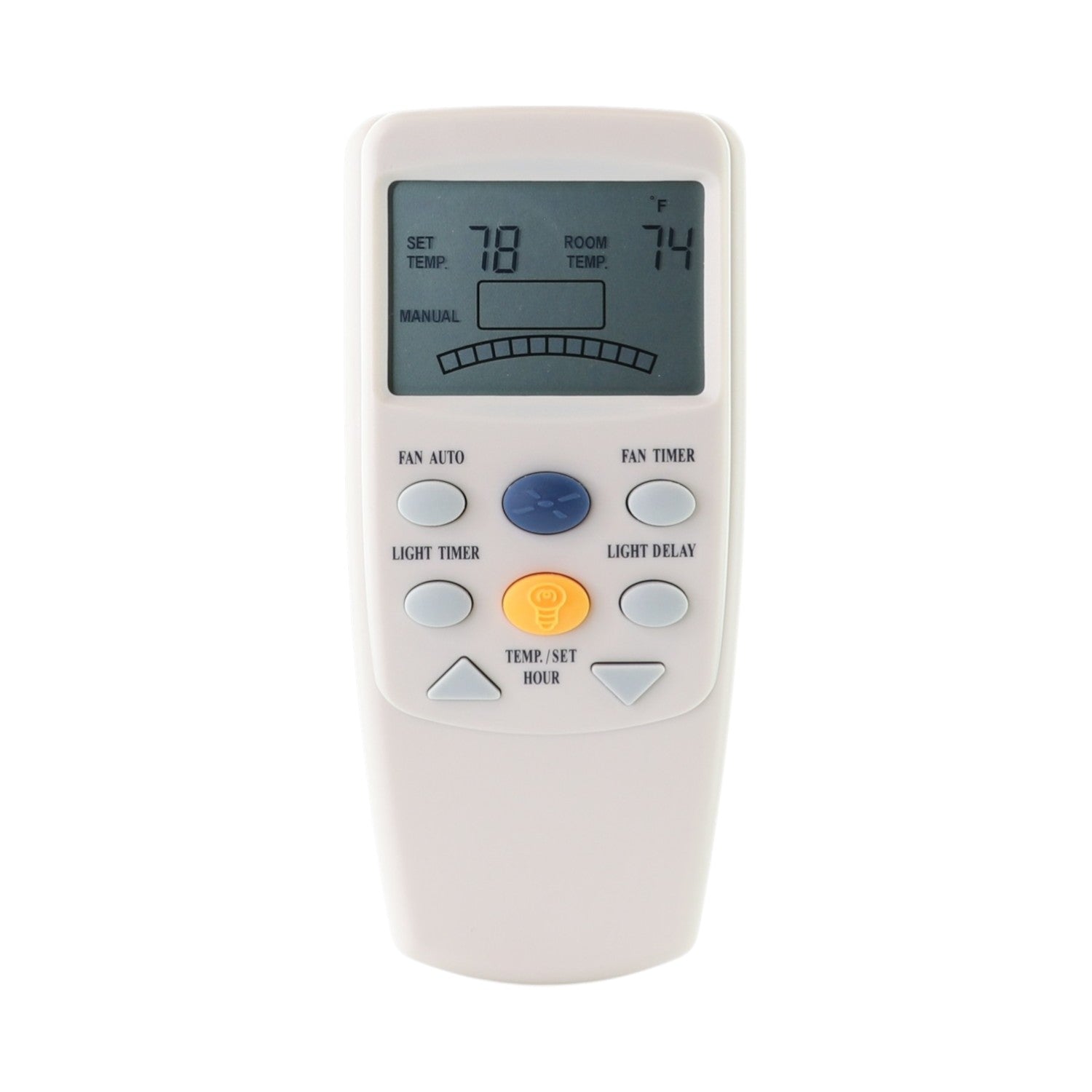 Anderic FAN9T Replacement Thermostatic Ceiling Fan Remote Control with Fan Timer Key | L3HFAN9T [FAN9T]