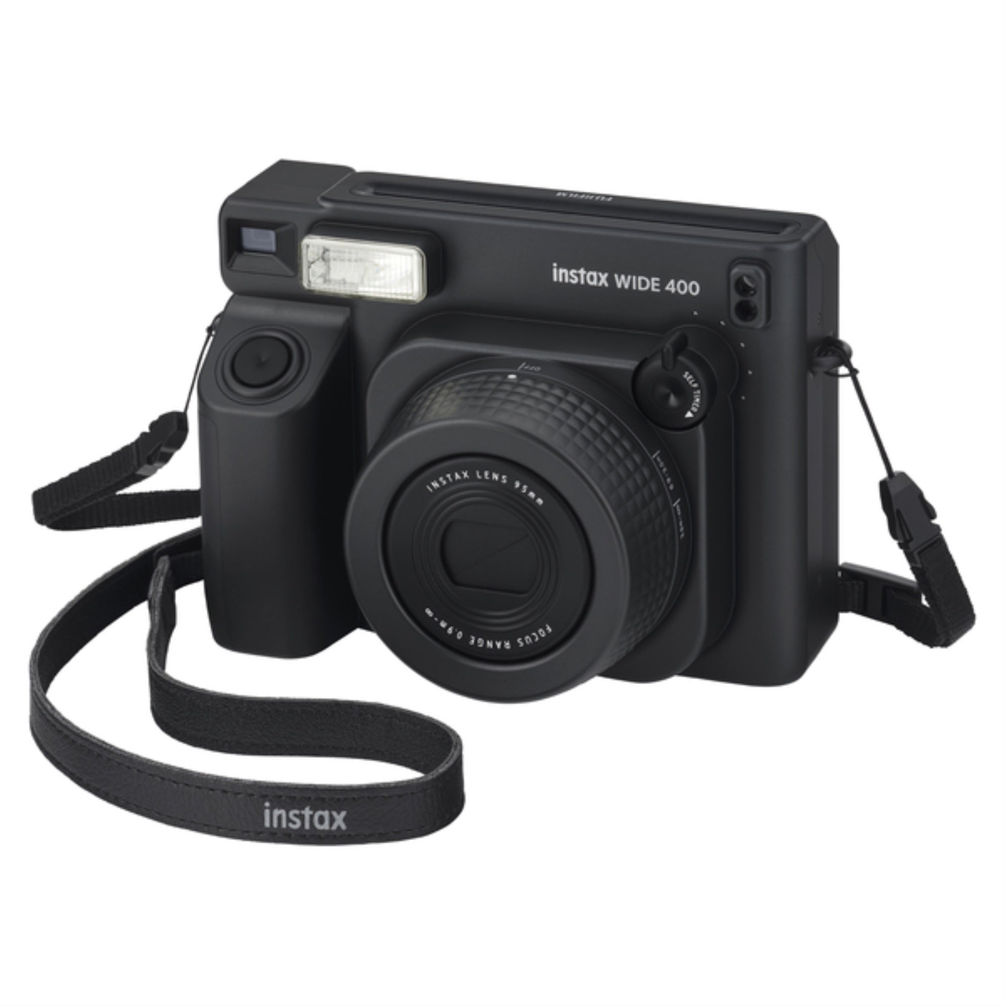 FUJIFILM 16975386 instax WIDE 400 Instant Film Camera (Black)