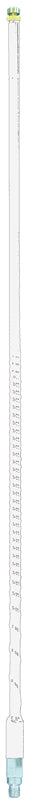 FIRESTIK - FL3-W 3 FOOT ''FIREFLY'' 5/8 WAVE 100 WATT CB ANTENNA IN WHITE