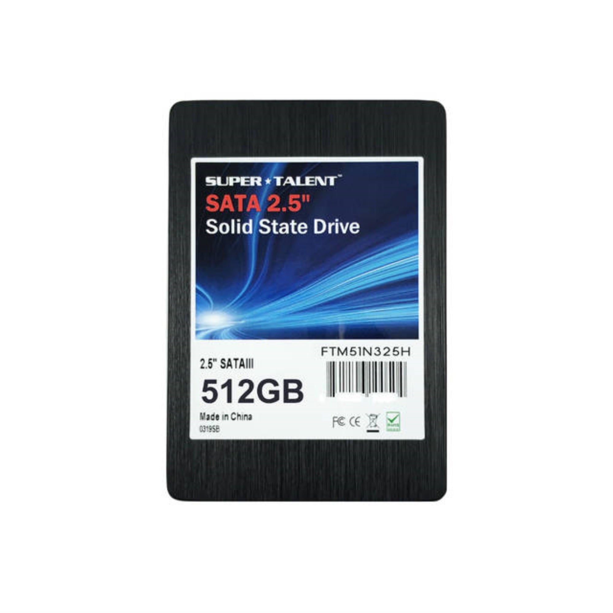 Super Talent TeraNova 512GB 2.5 inch SATA3 Solid State Drive (TLC)