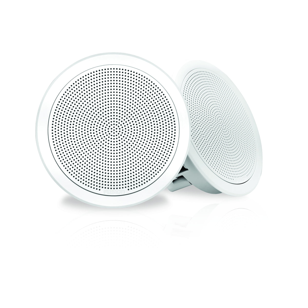 Fusion Fm F77Rw 7'' White Round Flush Mount Speakers