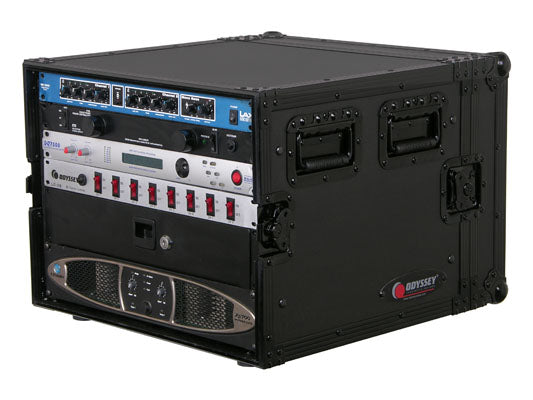 BLACK LABEL 8 SPACE AMP RACK