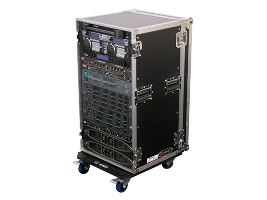 20 SPACE AMP RACK WITH WHEELS