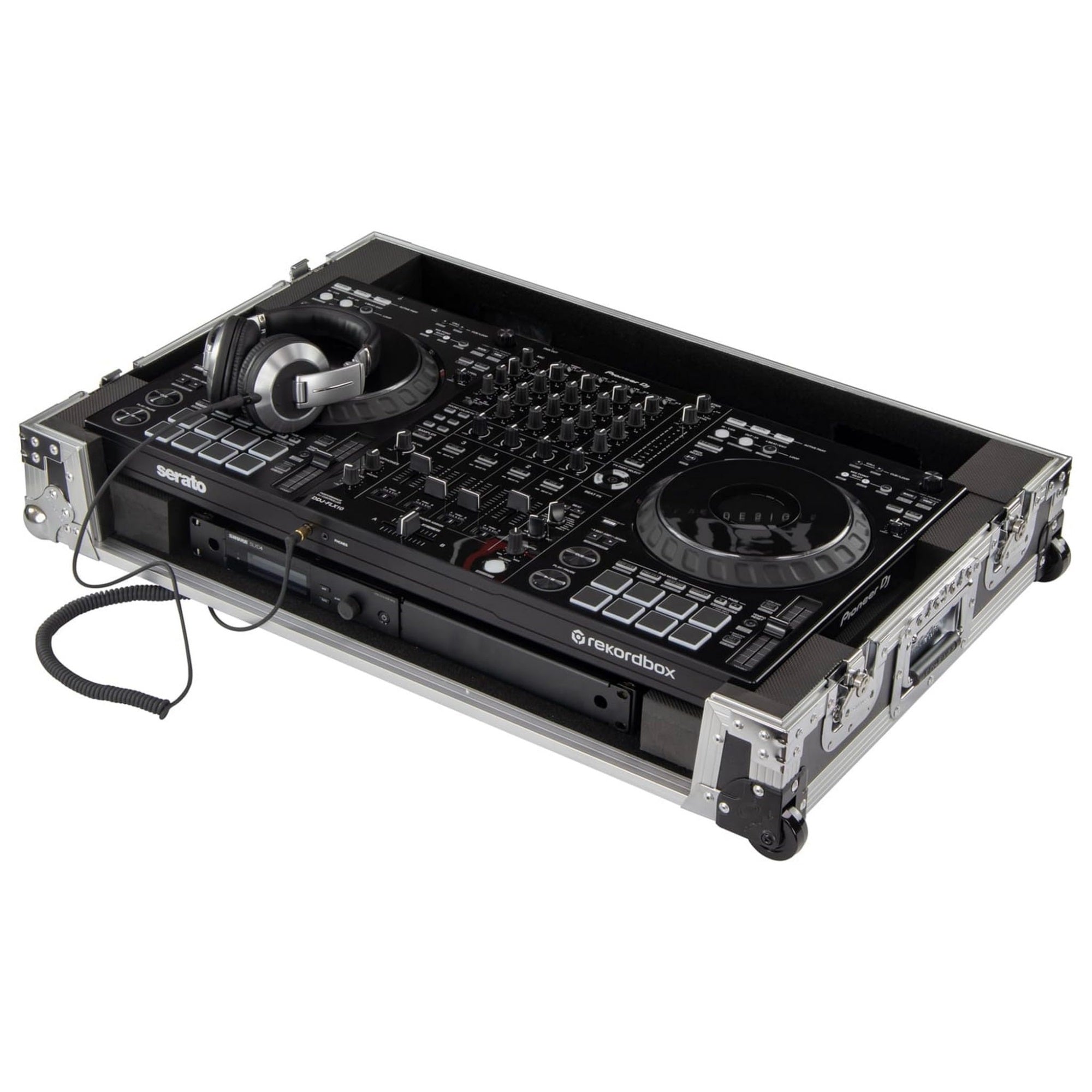 Odyssey DDJFLX10 1U Flight Case with Corner Wheels